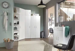 Abschlussregal MULTI RAUM KONZEPT 30 x 185 x 38 cm Alpinweiß