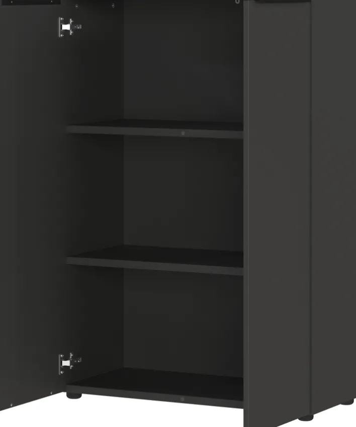 Aktenschrank LORENZ 81x120x40 cm graphit