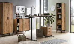 Aktenschrank SERIE2000 100,1 x 96,6 cm Eiche Landhaus