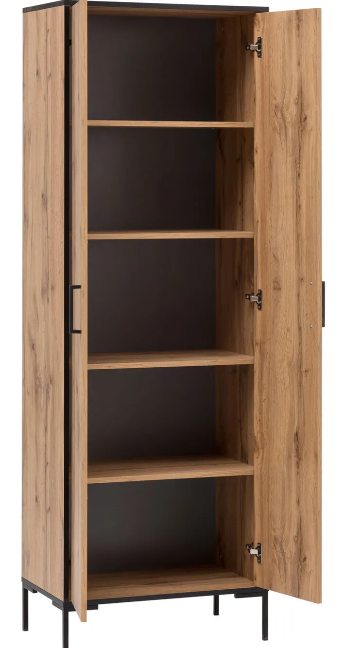 Aktenschrank SERIE2000 65,2 x 194,2 cm Eiche Landhaus