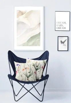 APELT Kissenhülle FRÜHJAHRSBLÜTEN-MOTIV 40x40cm mehrfarbig