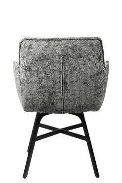 Armlehnenstuhl CARLOS dunkelgrau