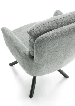 Armlehnenstuhl LOREN Hellgrau