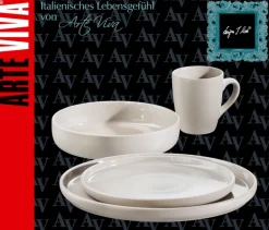 Arte VIVA Kombiservice CITY 16-teilig Steinzeug Beige