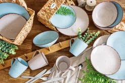 ARTE VIVA Kombiservice NATURLOOK 16-teilig Keramik mehrfarbig