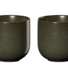 ASA Becher COPPA 2er Set - je 200 ml nori-grün