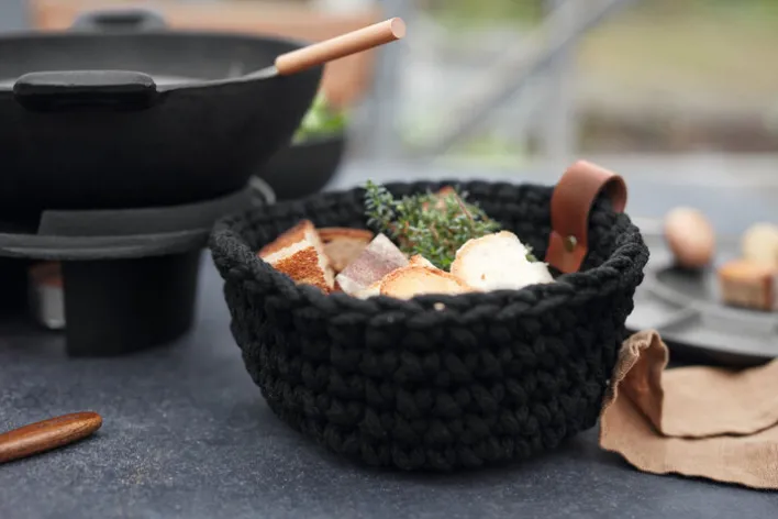 ASA Brotkorb 20 cm schwarz