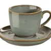 ASA Cappuccinotassen Set SAISONS 12-teilig eukalyptusgrün