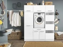 Aufsatzschrank MR. SAUBER 68 x 76 cm anthrazit