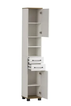 Bad-Hochschrank H300/154220 weiß