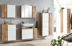 Bad-Midischrank GENT weiß/braun 65cm