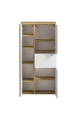Bad-Midischrank GENT weiß/braun 65cm