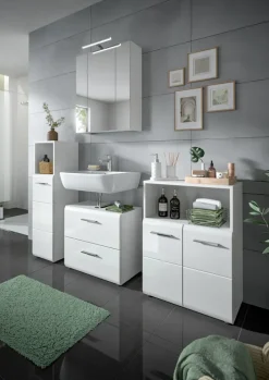 Bad-Midischrank LOGAN weiß