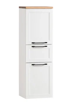 Bad-Midischrank LÜTTICH weiß