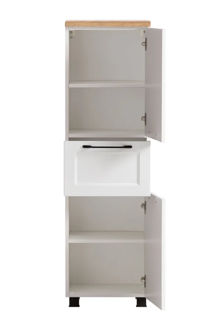 Bad-Midischrank LÜTTICH weiß