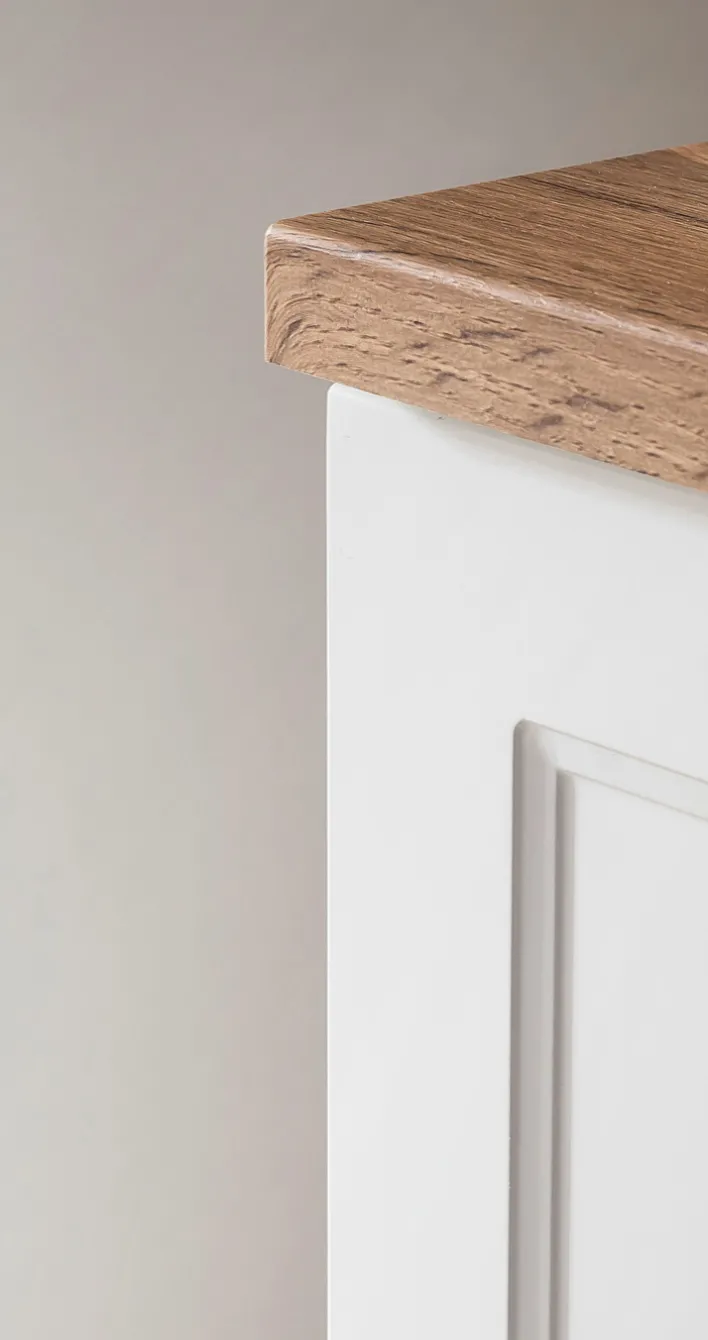 Bad-Midischrank LÜTTICH weiß