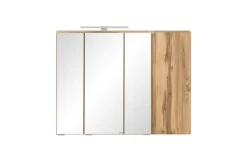 Bad-Spiegelschrank GENT weiß/braun 85cm