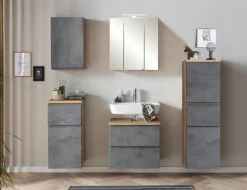 Bad-Spiegelschrank GENT weiß/braun 60cm