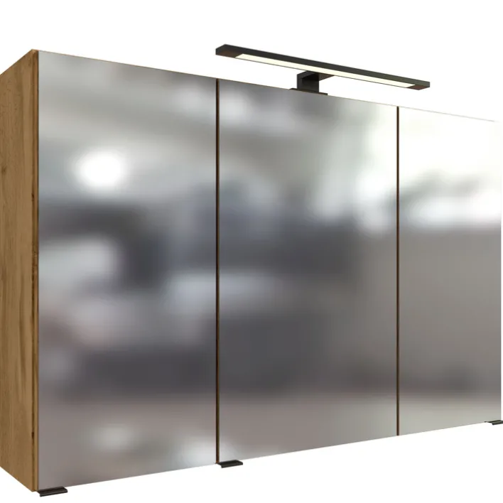 Bad-Spiegelschrank LIMBURG braun 100cm