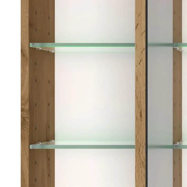 Bad-Spiegelschrank LIMBURG braun 100cm