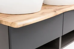 Bad-Waschtisch ANTWERPEN grau 121cm