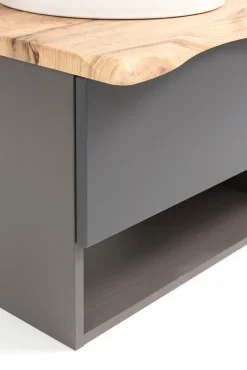 Bad-Waschtisch ANTWERPEN grau 121cm