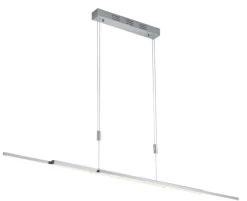 BANKAMP LED Balkenpendel LIGHTLINE II nickelfarbig