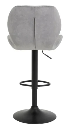 Barhocker BECKY 2er Set grau