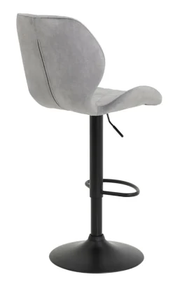 Barhocker BECKY 2er Set grau