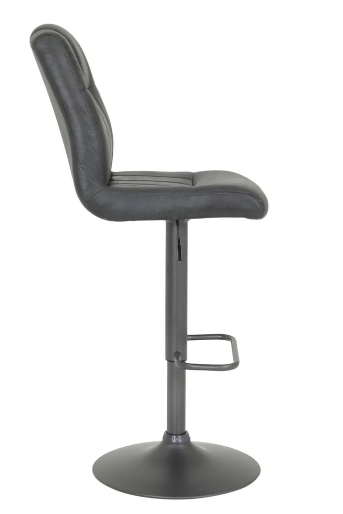 Barhocker ELKE 2er Set grau/Vintage Optik