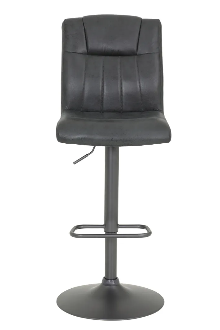 Barhocker ELKE 2er Set grau/Vintage Optik