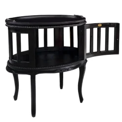 Barschrank 72 x 77 cm Akazie massiv