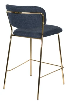 Barstuhl JOLIEN 2er Set dunkelblau