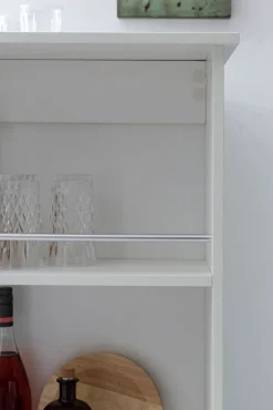 Bartisch 120 x 60 cm weiß