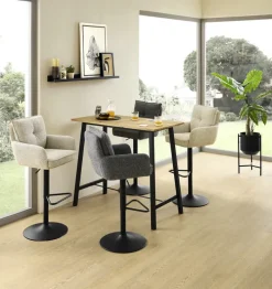 Bartisch FENOR 120 x 60 cm Eiche Massiv geölt