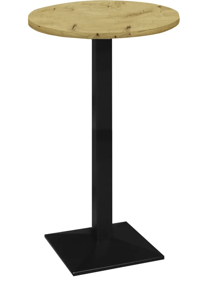 Bartisch JARO 70 x 70 cm braun/schwarz