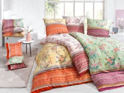 bassetti Satin-Bettwäsche PALLANZA P1 135 x 200 cm rosa