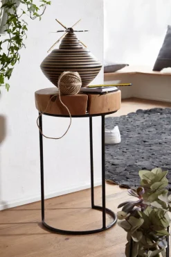 Beistelltisch 28 x 45 cm Akazie