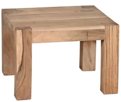 Beistelltisch 60 x 60 cm Akazie