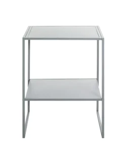 Beistelltisch 45 x 35 cm grau