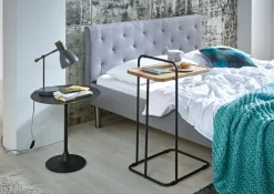 Beistelltisch 45 x 45 cm schwarz