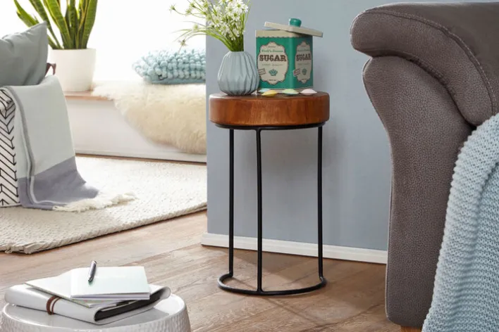 Beistelltisch 28 x 45 cm Sheesham