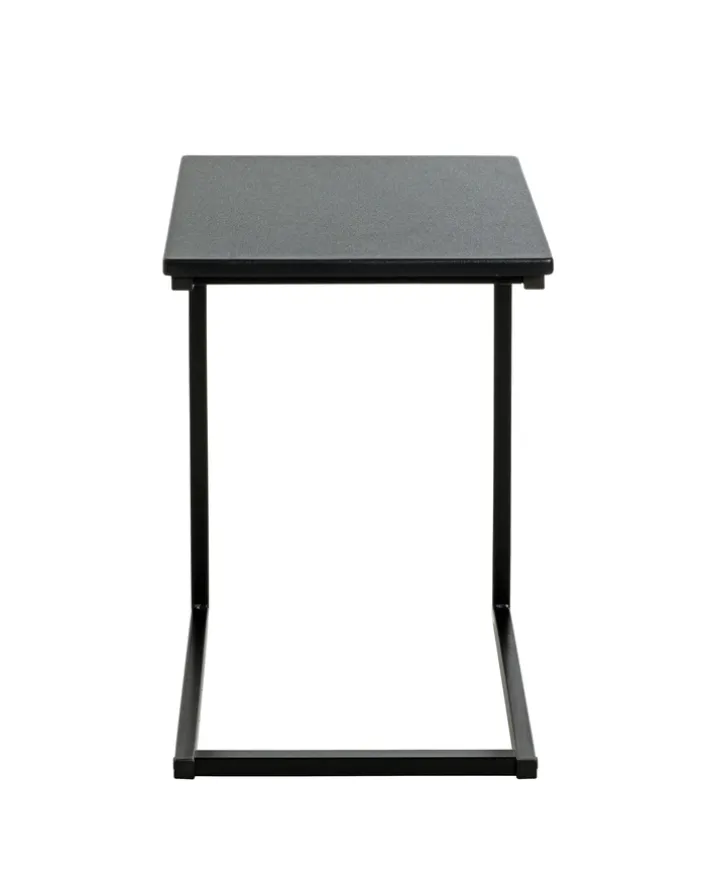 Beistelltisch 33 x 60 x 35 cm schwarz