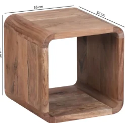 Beistelltisch BOHA 2er Set Akazie massiv