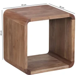 Beistelltisch BOHA 2er Set Akazie massiv