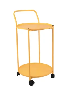 Beistelltisch EDDA 39 x 68 cm gelb