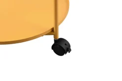 Beistelltisch EDDA 39 x 68 cm gelb