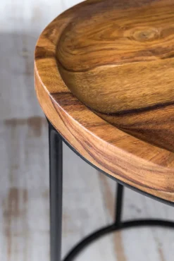 Beistelltisch 2er-Set rund