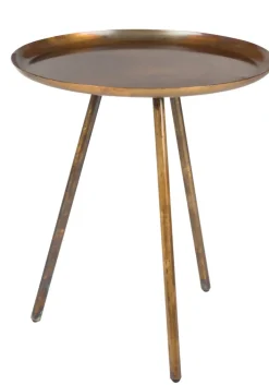 Beistelltisch LANDO 48 x 46 cm kupferfarbig