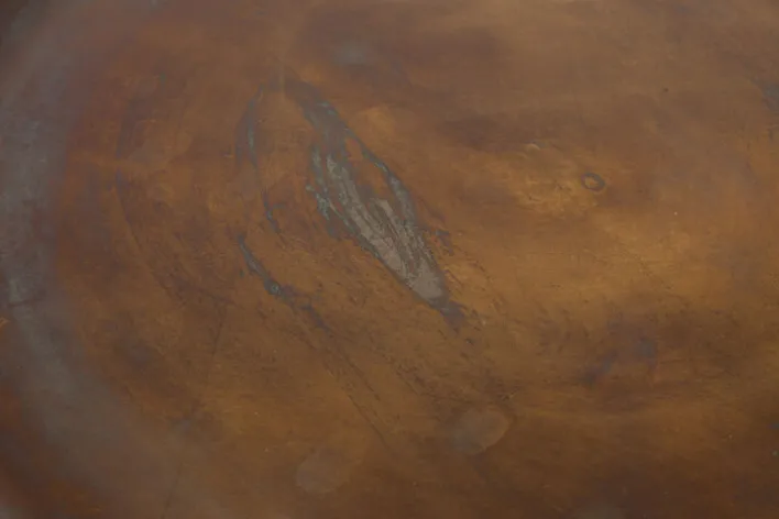 Beistelltisch LANDO 48 x 46 cm kupferfarbig